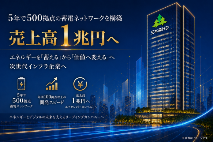 三木森、ホールディングス体制への移行を完了。本年度内に23拠点の運転開始、5年間で500拠点の展開を目指す。のメイン画像
